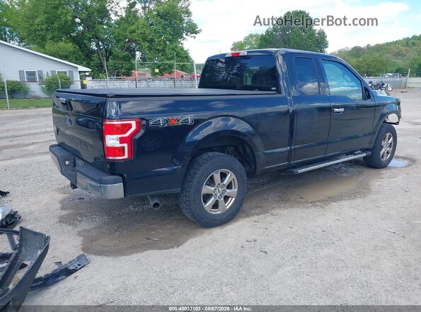 1FTEX1EB1KFA23448 2019 FORD F150 Black Tył prawy