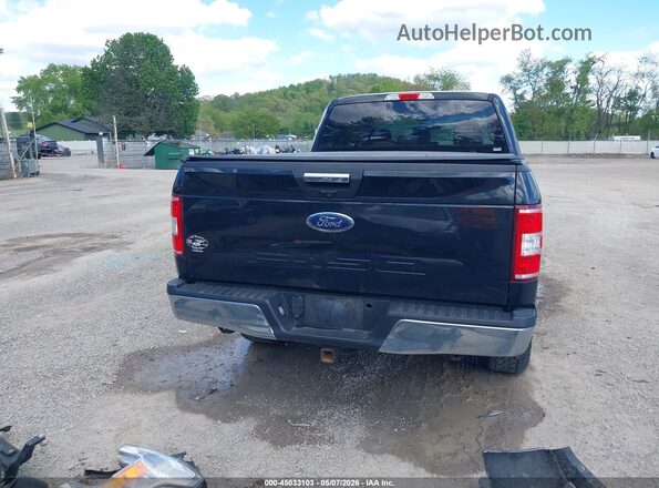 1FTEX1EB1KFA23448 2019 FORD F150 Black 