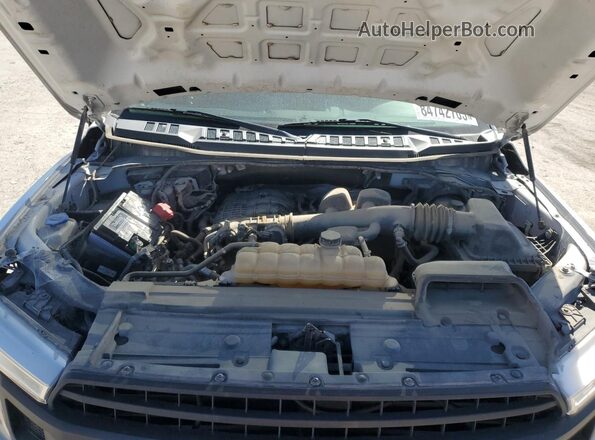 1FTEX1EB3LFB85180 2020 FORD F150 White Rear interior view