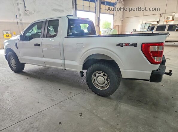 1FTEX1EB3MKD59046 2021 FORD F150 Белый Задняя левая четверть