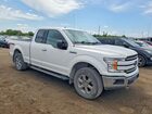 2018 Ford F150 Super Cab White vin: 1FTEX1EB5JKC97709