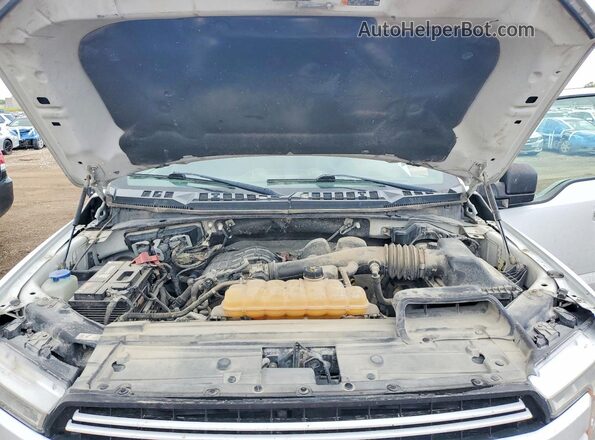 1FTEX1EB5JKC97709 2018 FORD F150 White Вид задньої частини салону
