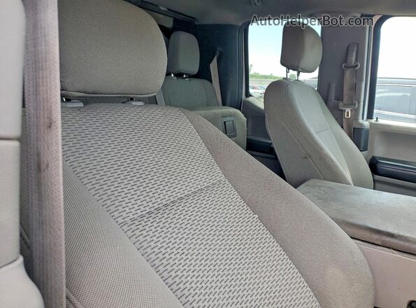 1FTEX1EB5JKC97709 2018 FORD F150 White Вид задніх сидінь