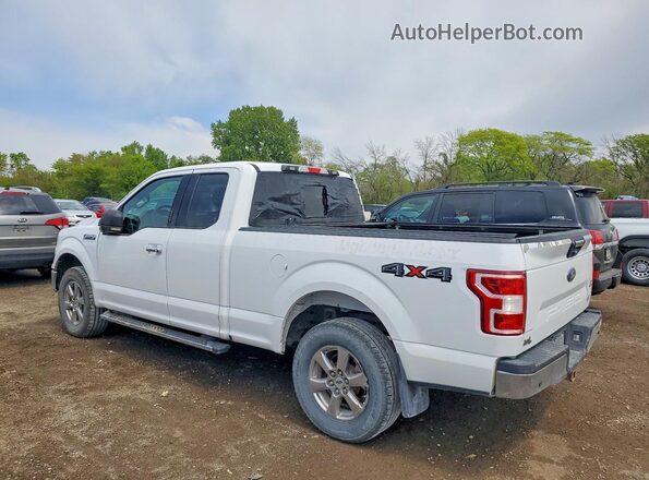 1FTEX1EB5JKC97709 2018 FORD F150 White Задня ліва чверть