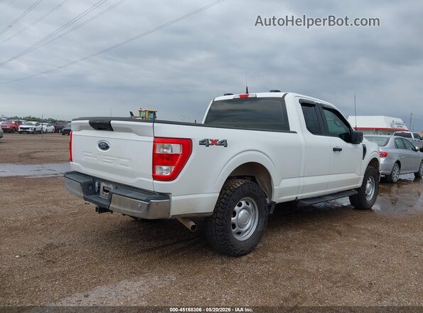 1FTEX1EB5NFA57543 2022 FORD F150 White უკანა მარჯვენა
