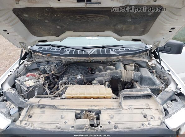 1FTEX1EB5NFA57543 2022 FORD F150 White უკანა ხედი