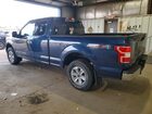 2019 Ford F150 Super Cab Blue vin: 1FTEX1EB9KKC01310