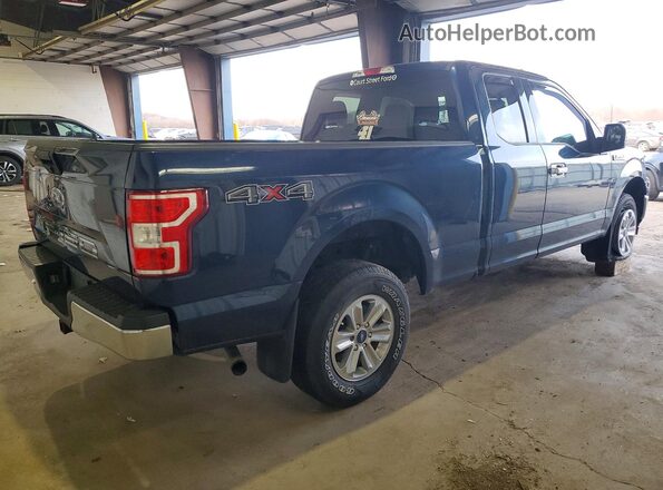 1FTEX1EB9KKC01310 2019 FORD F150 Blue უკანა მარჯვენა