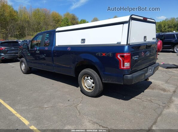 1FTEX1EF7GKD00346 2016 FORD F150 Синий Задняя левая четверть