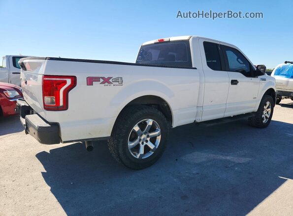 1FTEX1EP0GFA75799 2016 FORD F150 White Trasero derecho