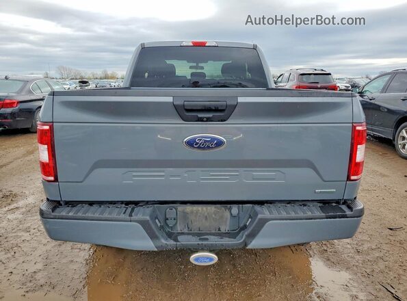 1FTEX1EP0KKC58524 2019 FORD F150 Серый Вид сзади