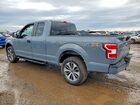 2019 Ford F150 Super Cab Серый vin: 1FTEX1EP0KKC58524