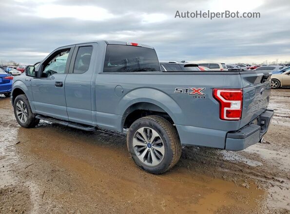 1FTEX1EP0KKC58524 2019 FORD F150 Серый Задняя левая четверть