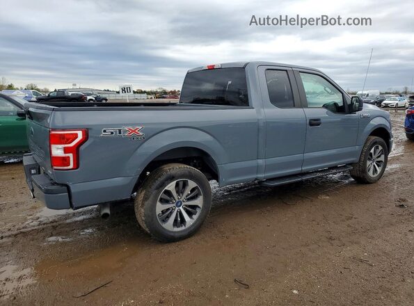 1FTEX1EP0KKC58524 2019 FORD F150 Серый Задняя правая четверть