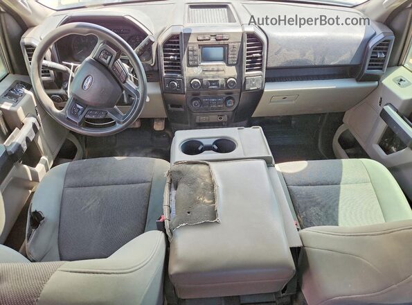 1FTEX1EP0LKD31313 2020 FORD F150 White Առջևի վահանակի տեսք