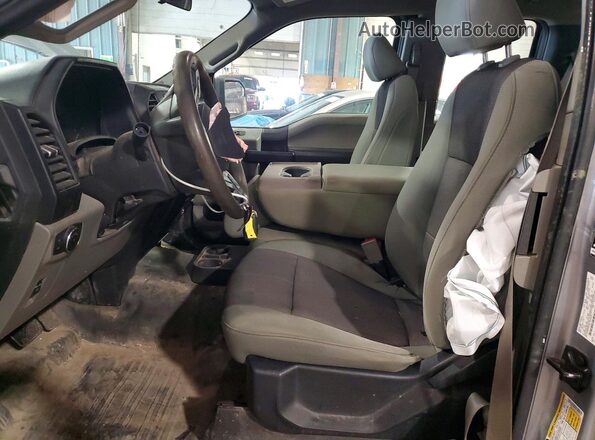 1FTEX1EP0LKE24431 2020 FORD F150 Gray Սալոնի դիմացի տեսք