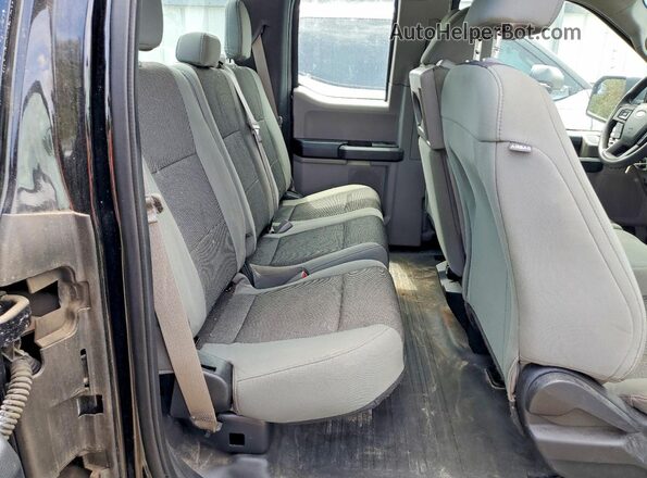 1FTEX1EP1GFB90802 2016 FORD F150 Черный Вид задних сидений