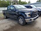 2016 Ford F150 Super Cab Черный vin: 1FTEX1EP1GFB90802