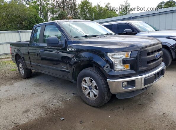 1FTEX1EP1GFB90802 2016 FORD F150 Черный Передняя правая четверть