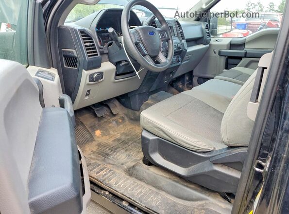 1FTEX1EP1GFB90802 2016 FORD F150 Черный Вид панели приборов