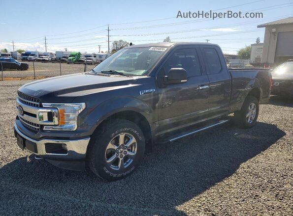 1FTEX1EP1LKD19445 2020 FORD F150 Charcoal Przód lewy