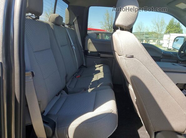 1FTEX1EP1LKD19445 2020 FORD F150 Charcoal Widok tylnych siedzeń
