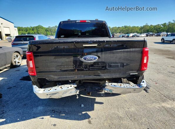 1FTEX1EP2MFC90421 2021 FORD F150 Черный Вид сзади