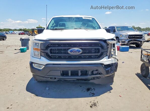 1FTEX1EP2NKE09996 2022 FORD F150 White Դիմացի տեսք