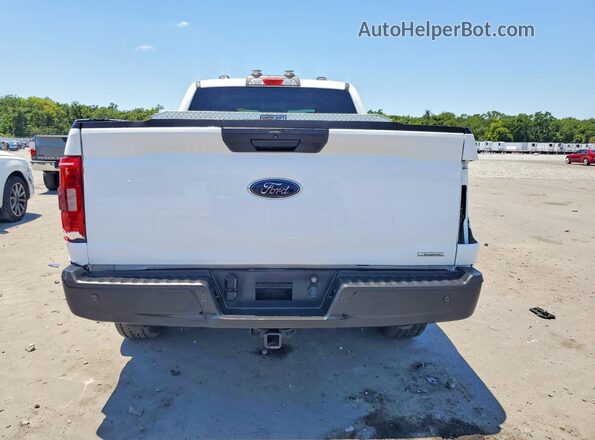 1FTEX1EP2NKE09996 2022 FORD F150 White Հետևի տեսք
