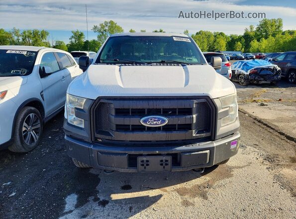 1FTEX1EP4GFB12787 2016 FORD F150 Blue Вид спереду