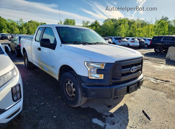 1FTEX1EP4GFB12787 2016 FORD F150 Blue Передня права чверть