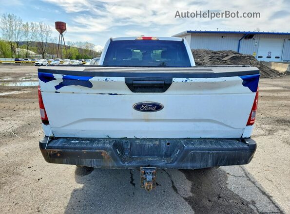 1FTEX1EP4GFB12787 2016 FORD F150 Blue Вид ззаду