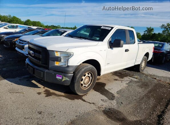 1FTEX1EP4GFB12787 2016 FORD F150 Blue Передня ліва чверть