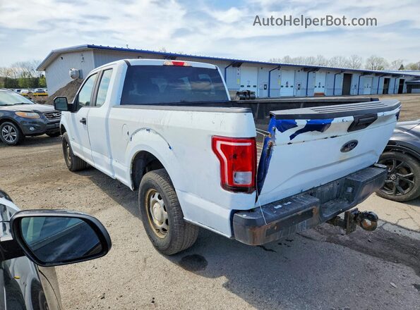 1FTEX1EP4GFB12787 2016 FORD F150 Blue Задня ліва чверть