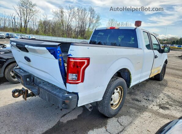 1FTEX1EP4GFB12787 2016 FORD F150 Blue Задня права чверть