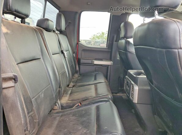 1FTEX1EP5GKE65241 2016 FORD F150 Maroon Вид задніх сидінь