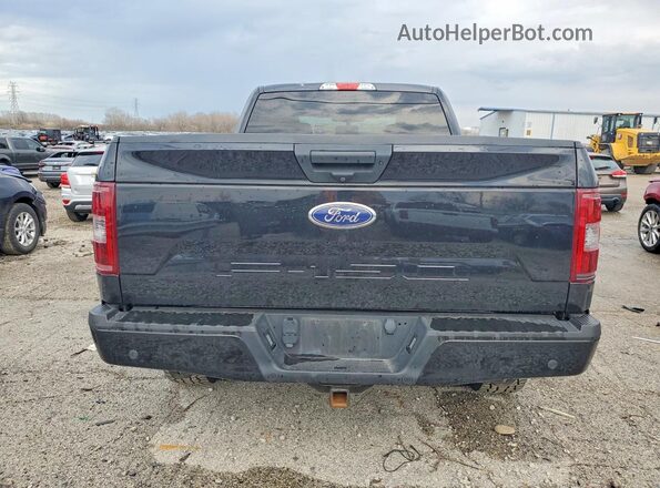 1FTEX1EP5KKD53340 2019 FORD F150 Black Հետևի տեսք