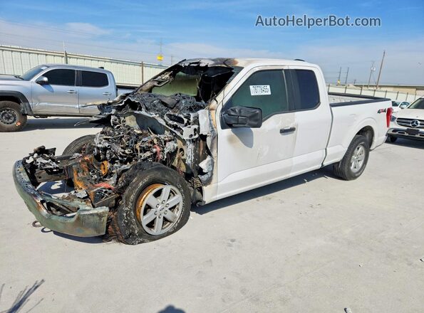 1FTEX1EP5MFA34628 2021 FORD F150 White Przód lewy