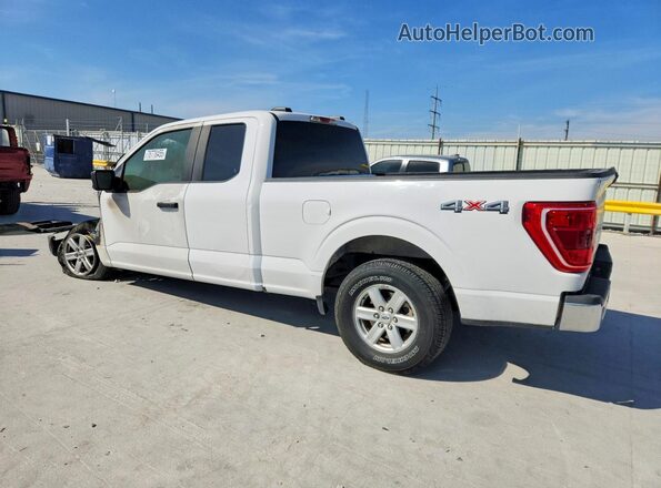 1FTEX1EP5MFA34628 2021 FORD F150 White Tył lewy