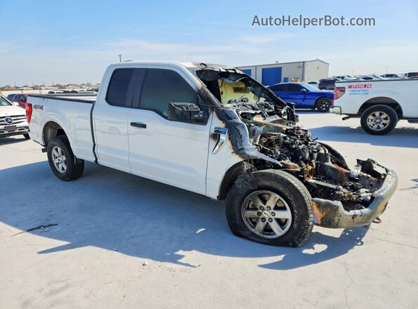 1FTEX1EP5MFA34628 2021 FORD F150 White Przód prawy