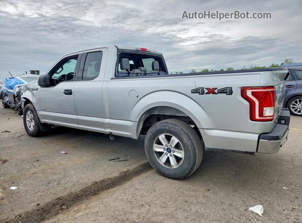 1FTEX1EP6HFA88249 2017 FORD F150 Серый Задняя левая четверть