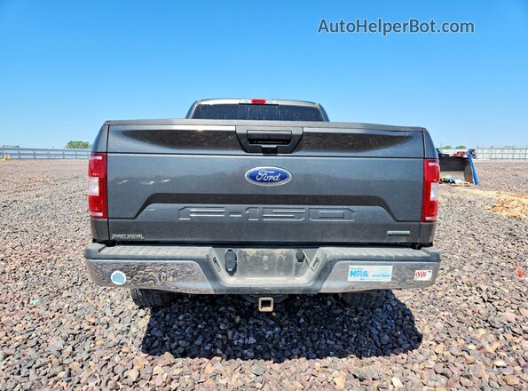 1FTEX1EP6KKD45375 2019 FORD F150 Серый Вид сзади
