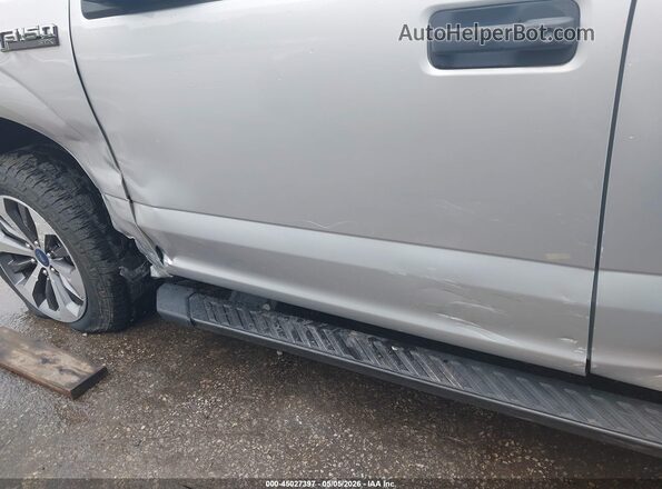 1FTEX1EP7KKE48224 2019 FORD F150 Серебряный 