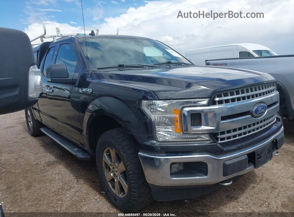 1FTEX1EP7LKE45390 2020 FORD F150 Black Widok wnętrza z tyłu