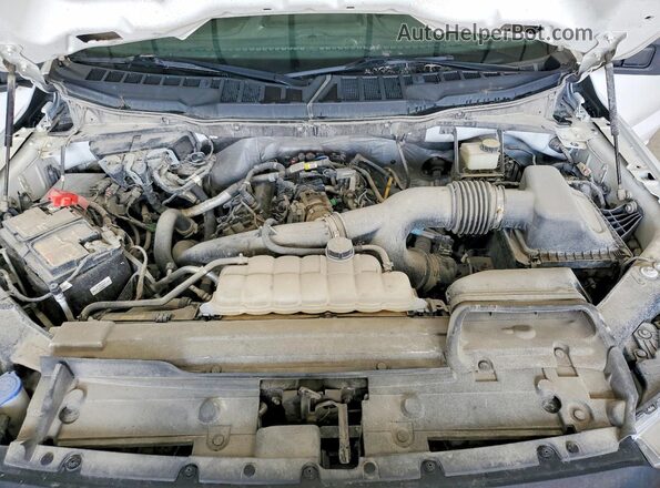 1FTEX1EP8MKE05921 2021 FORD F150 Белый Вид задней части салона