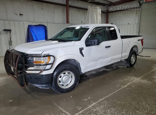 1FTEX1EP8MKE05921 2021 FORD F150 Белый Панорамный вид салона 360°