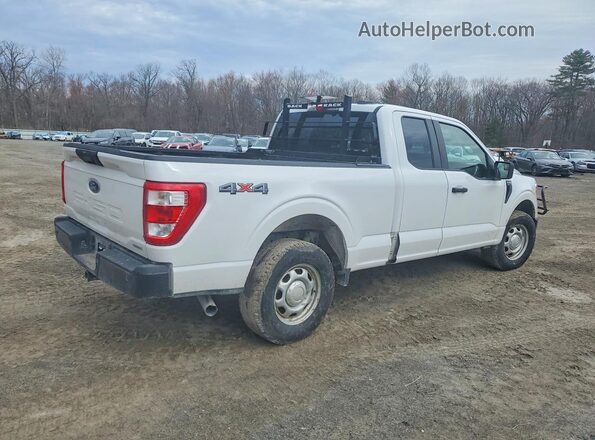 1FTEX1EP8MKE05921 2021 FORD F150 Белый Задняя правая четверть