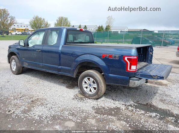 1FTEX1EP9GFC95720 2016 FORD F150 Синий Задняя левая четверть