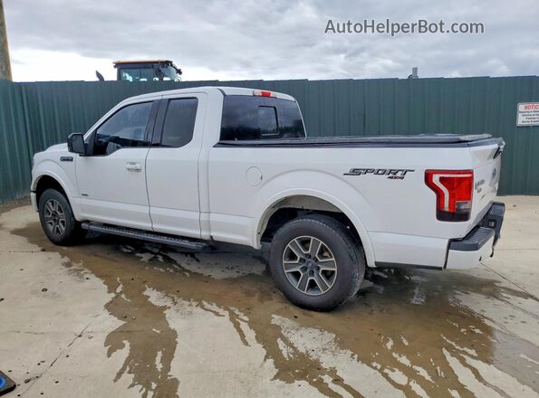 1FTEX1EP9GKE61516 2016 FORD F150 Белый Задняя левая четверть