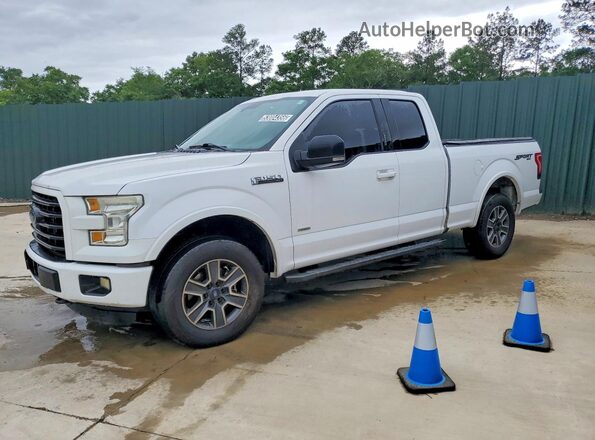 1FTEX1EP9GKE61516 2016 FORD F150 Белый Передняя левая четверть